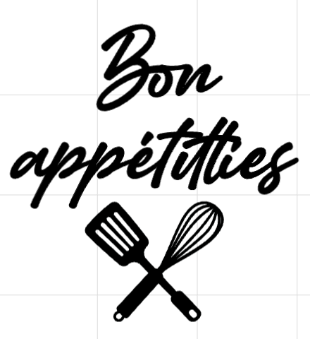 Schürze BON APPÉTITTIES