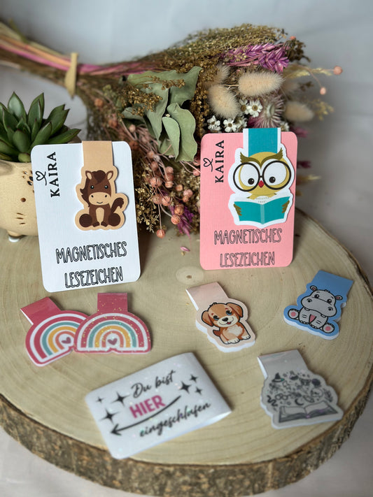 Magnetisches Lesezeichen - trendy & praktisch