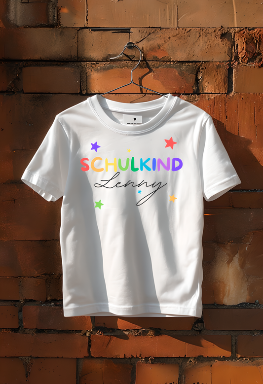 Schulkind T-Shirt für Jungen & Mädchen